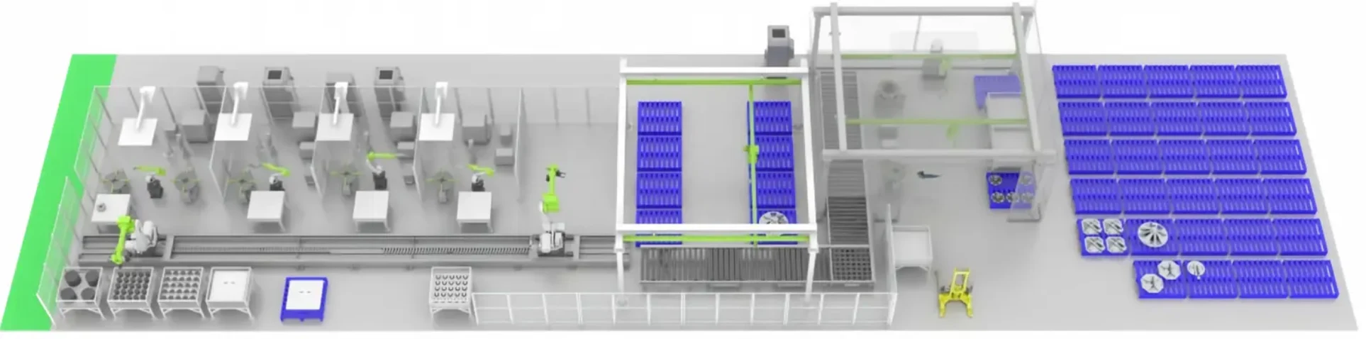 Intelligent manufacturing results on an industrial production line